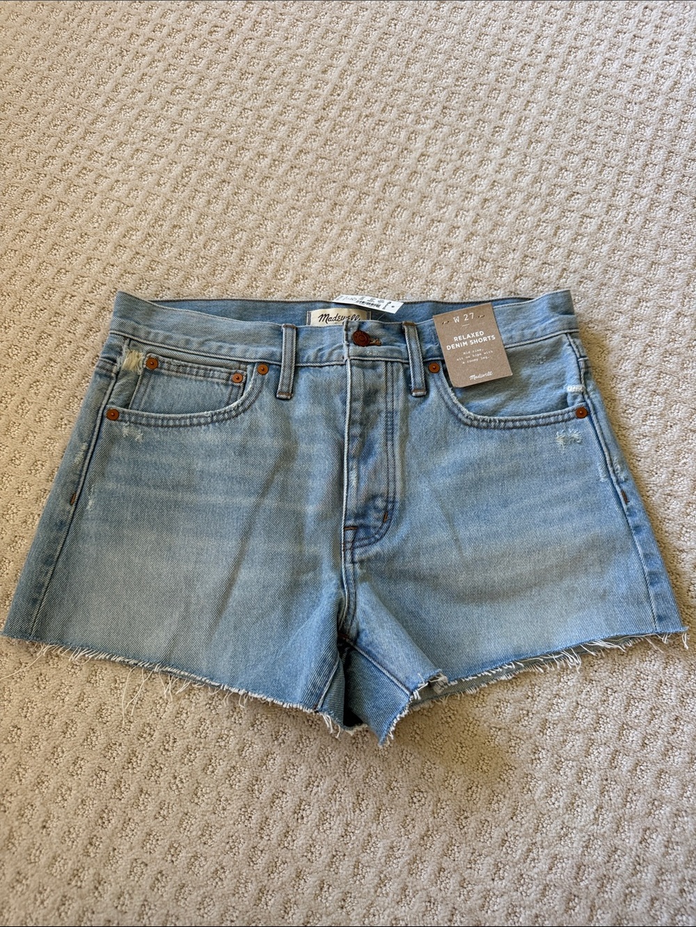 Madewell Light Blue Denim Jean Shorts